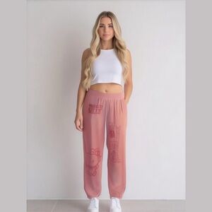 Hello Kitty Women's Pants, Pink, Size S